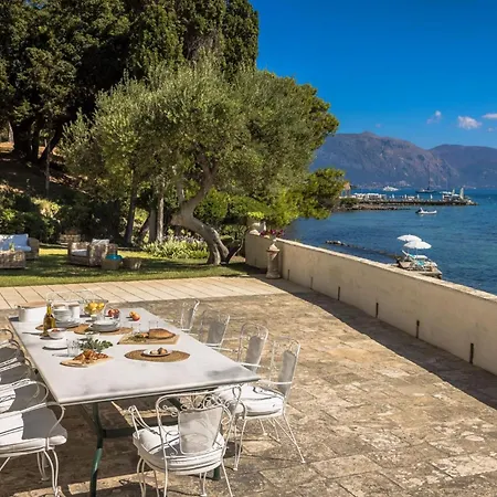 Magnificent Seafront Corfu 5 En-suite Bedrooms The Durrells House Historic Elegance Modern Luxuries Direct Access Private,
