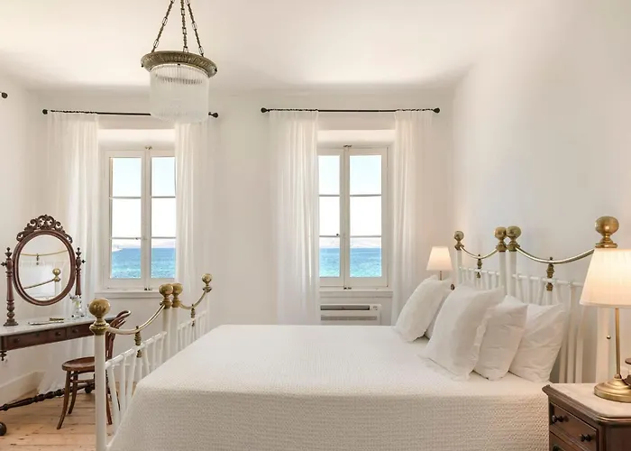 Villa Magnificent Seafront Corfu 5 En-suite Bedrooms The Durrells House Historic Elegance Modern Luxuries Direct Access Private, *